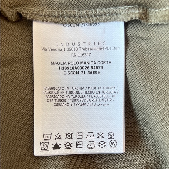 Moncler Dark Green Polo with Logo - Picture 9 of 14